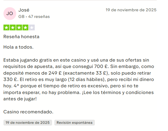 Cocoa Casino reseña 3